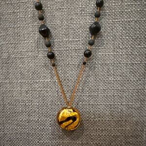 Artisan glass necklace